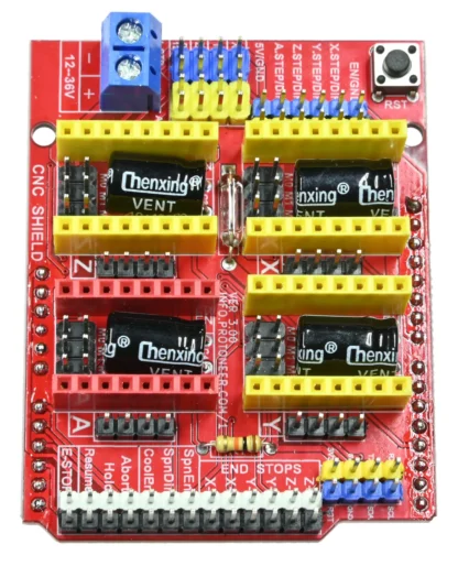CNC Shield V3 do Arduino UNO Moduł sterownika 4 silników krokowych ...