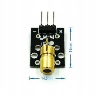 Moduł laserowy KY-008 650nm 5V Arduino ESP Raspberry Pi DIY