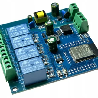 ESP32 relay board 4-channel AC