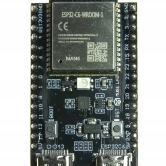 ESP32-C6 N4 - 4MB FLASH, WiFi6, Bluetooth BLE 5.0, Zigbee, Matter Thread